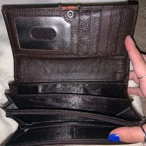 cute vintage leather wallet